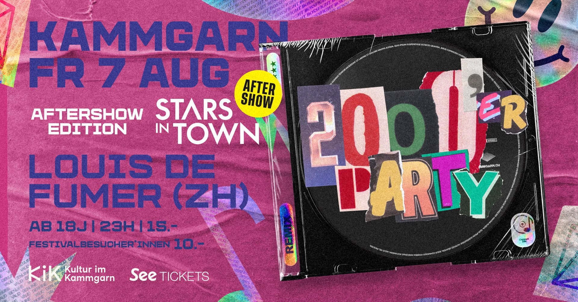 2000er Party - Stars in Town Edition
